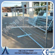 Hot dip galvanized temporary swimming pool fence